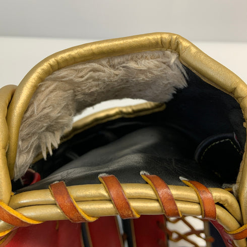 ウィルソン Wilson ワナビーヒーロー 軟式 大人 一般 外野手用 グローブ グラブ 右投げ RHED8F 中古品 野球 8331