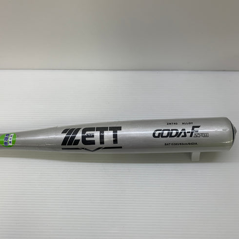 ゼット ZETT GODA-FZ740 硬式 大人 一般 金属製バット BAT15383 ミドルバランス 野球 7206