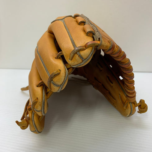 ミズノ MIZUNO ミズノプロ 硬式 大人 一般 投手用 グローブ ピッチャー グラブ 左投げ SAMPLE1501 中古品 野球 7703