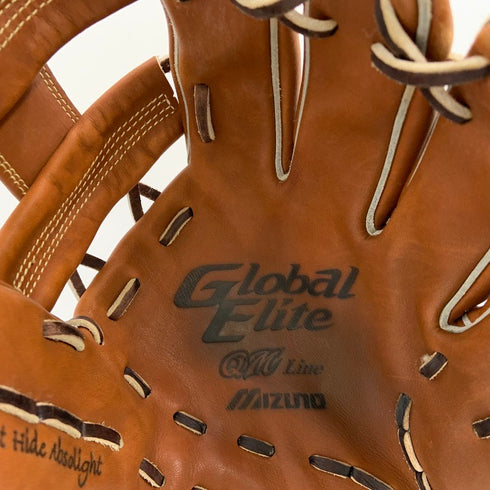 中古品 ミズノ MIZUNO グローバルエリート QMライン 軟式 内野手用グローブ 4207