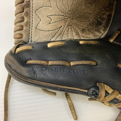 ミズノ MIZUNO グローバルエリート 硬式 大人 一般 内野手用 グローブ グラブ 右投げ オーダー 耕作印 中古品 野球 8238