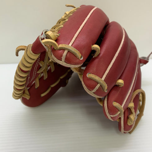 アトムズ ATOMS 軟式 大人 一般 内野手用 グローブ グラブ 右投げ 中古品 野球 9307
