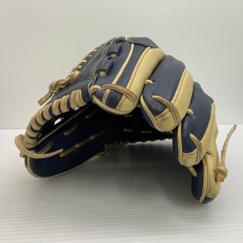 中古品 ハイゴールド Hi-Gold 真極 軟式 投手用グローブ MKG-1021 4456