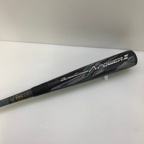 ゼット ZETT ブラックキャノン 軟式 大人 一般 FRP製バット BCT35474 ケース付き 野球 6942