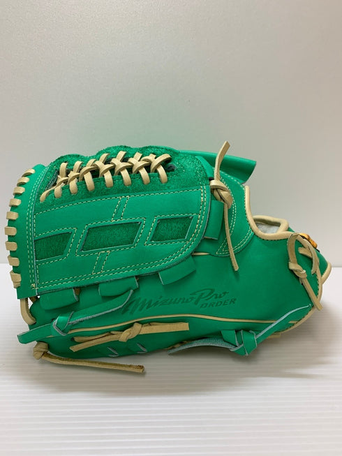 中古品 ミズノ MIZUNO ミズノプロ オーダー 軟式 投手用グローブ 濱口遥大モデル 左投げ 3798