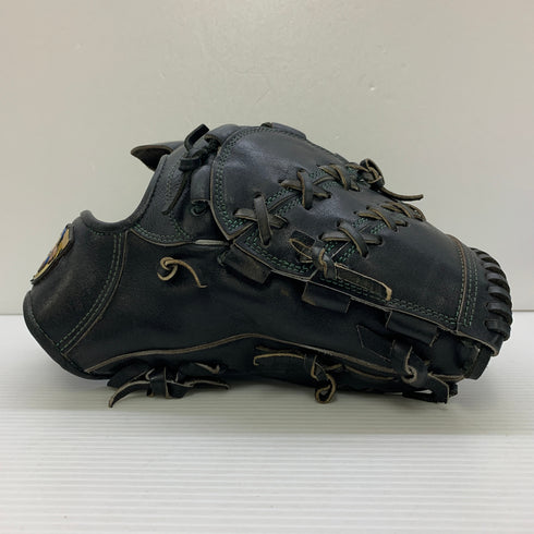 ごりら印の野球道具 硬式 大人 一般 投手用 グローブ ピッチャー グラブ 右投げ SKR 中古品 破れ有り 野球 7608
