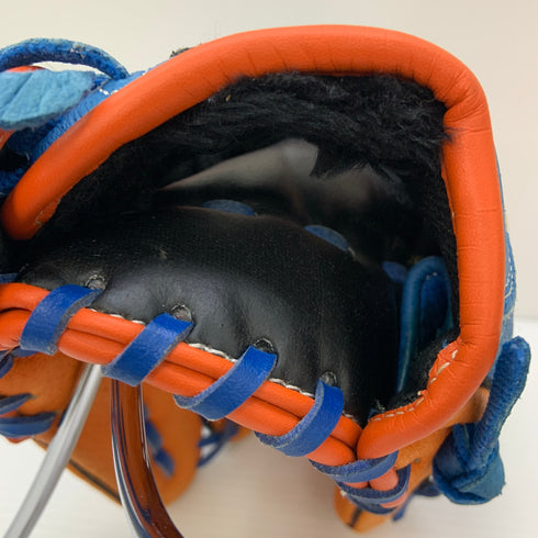 ミズノ MIZUNO WILDKIDS 少年軟式 子ども オールラウンド グローブ グラブ 右投げ 1AJGY17800 中古品 野球 6388