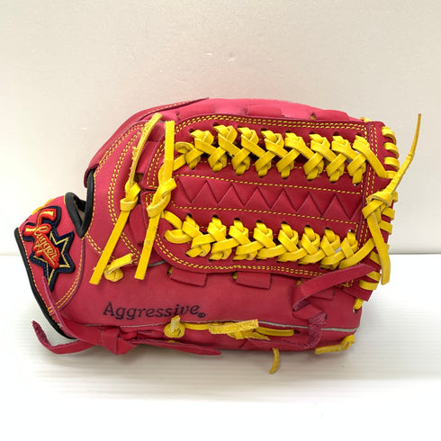 久保田スラッガー KUBOTA SLUGGER 軟式 大人 一般 投手用 グローブ ピッチャー グラブ 右投げ オーダー 中古品 野球 1375