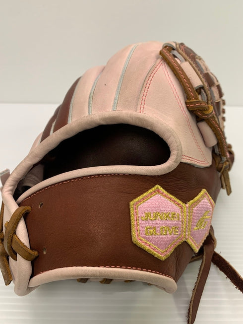 中古品 ジュンケイグローブ JUNKEI-GLOVE オーダー硬式 内野手用 グローブ JG-502AR 3653