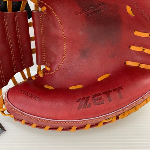 ゼット ZETT プロステイタス 硬式 大人 一般 キャッチャーミット 捕手 グローブ グラブ 右投げ BPROCM920 タグ付き 野球 5872