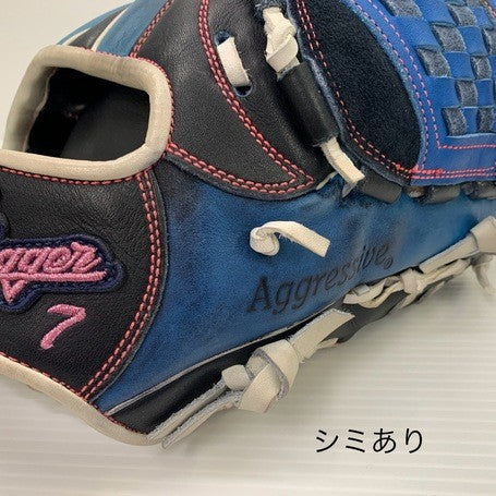 中古品 久保田スラッガー 軟式 内野手用オーダーグローブ 3795