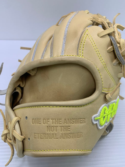 中古品 ワンオブジアンサー ONE OF THE ANSWER 硬式 外野手用グローブ G23 刺繍有り 3674