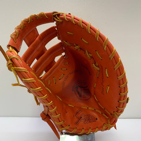 久保田スラッガー KUBOTA SLUGGER KSF-003 軟式 大人 一般 ファーストミット 一塁手 グローブ グラブ 右投げ 中古品 グローブ袋付き 野球 9644