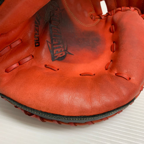 ミズノ MIZUNO フィールドグリスター 軟式 大人 一般 キャッチャーミット 捕手 グローブ グラブ 右投げ 1AJCR10100 中古品 野球 6362