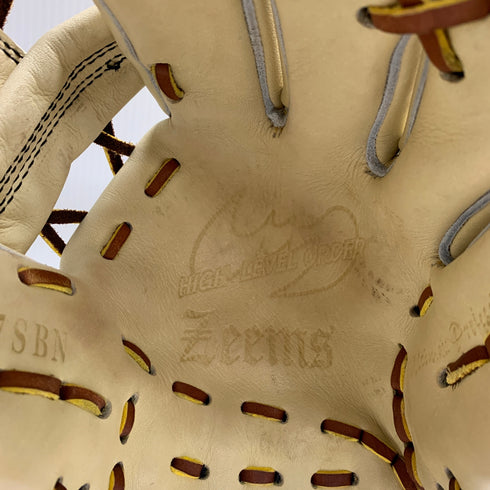 ジームス Zeems 軟式 大人 一般 内野手用 グローブ グラブ 右投げ SV-527SBN 中古品 野球 7733