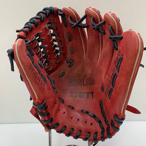 ゼット ZETT BRGB34910 軟式 大人 一般 オールラウンド グローブ グラブ 右投げ 中古品 野球 8792