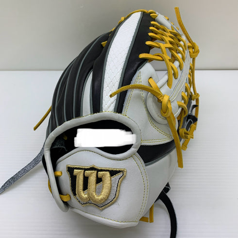 ウィルソン Wilson 軟式 大人 一般 内野手用 グローブ グラブ 右投げ 中古品 グローブ袋付き 野球 1437