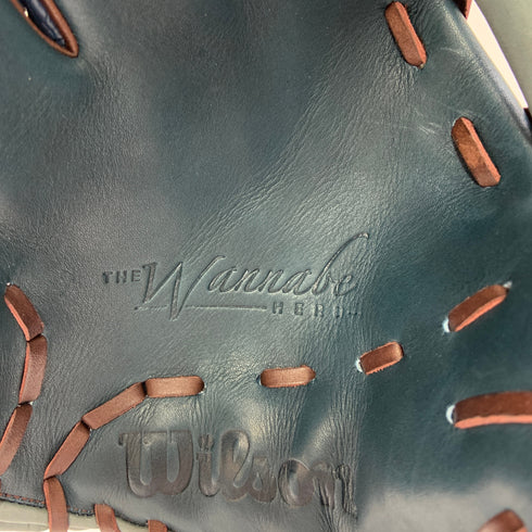 ウィルソン Wilson ワナビーヒーロー 軟式 大人 一般 内野手用 グローブ グラブ 左投げ 中古品 野球 8996