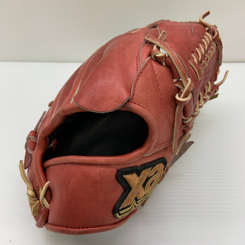 ザナックス Xanax BRG-1719 軟式 大人 一般 投手用 グローブ ピッチャー グラブ 右投げ 中古品 野球 6559