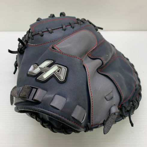 ハタケヤマ HATAKEYAMA PRO-M08 軟式 大人 一般 キャッチャーミット 捕手 グローブ グラブ 左投げ 中古品 野球 9435