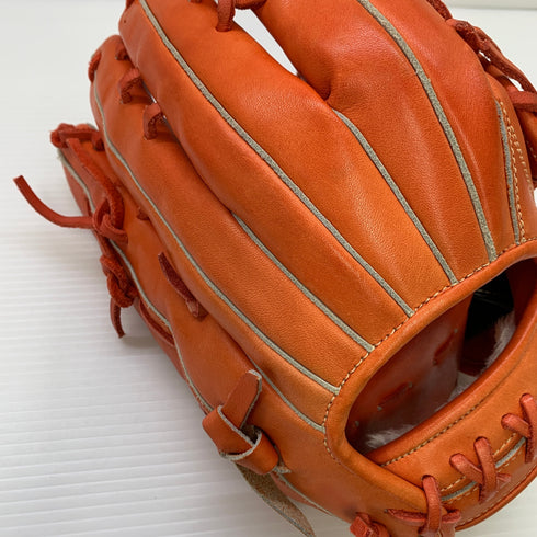 ミズノ MIZUNO グローバルエリート 軟式 大人 一般 外野手用 グローブ グラブ 右投げ 1AJGR20507 中古品 グローブ袋付き 野球 6084