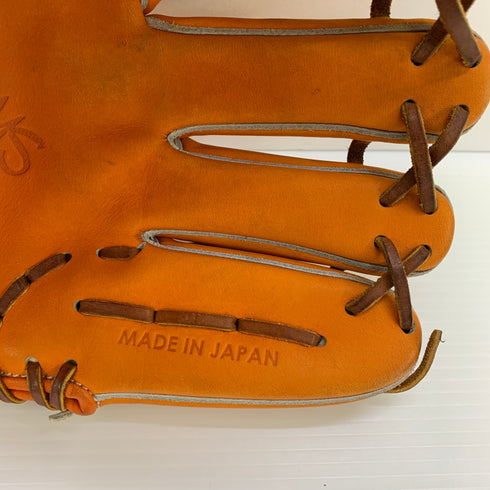 アトムズ ATOMS 硬式 大人 一般 内野手用 グローブ グラブ 右投げ 中古品 グローブ袋付き 野球 5987