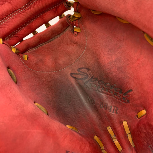 ハイゴールド HI-GOLD スペシャルオーダー 軟式 大人 一般 キャッチャーミット 捕手 グローブ グラブ 右投げ NO-884R 中古品 野球 6183