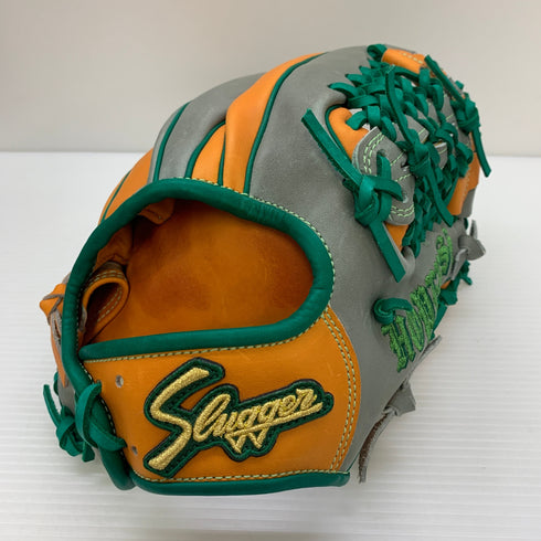 久保田スラッガー KUBOTA SLUGGER 硬式 大人 一般 外野手用 グローブ グラブ 右投げ 中古品 箱・グローブ袋付き 野球 6739