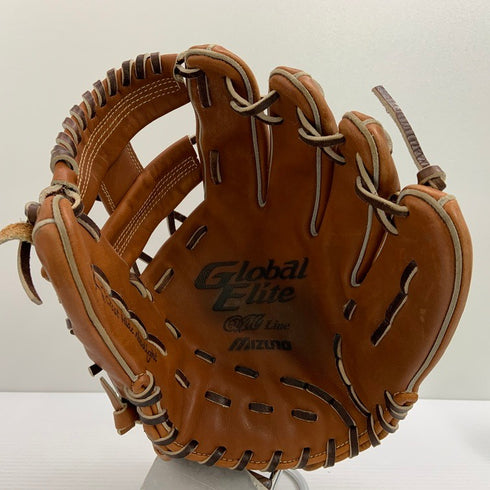 中古品 ミズノ MIZUNO グローバルエリート QMライン 軟式 内野手用グローブ 4207