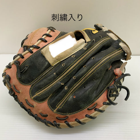 ハタケヤマ HATAKEYAMA PRO-M8 軟式 大人 一般 キャッチャーミット 捕手 グローブ グラブ 右投げ 中古品 野球 9901