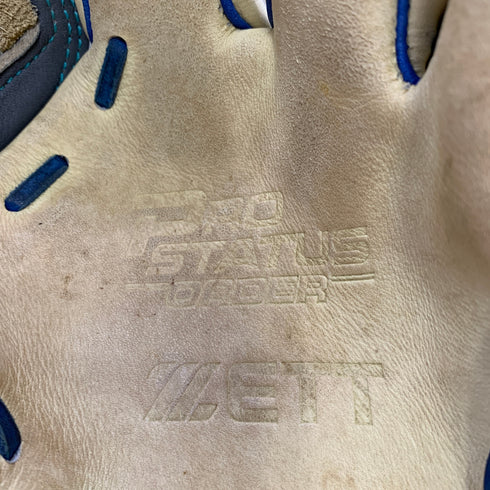 ゼット ZETT プロステイタス オーダー 軟式 大人 一般 内野手用 グローブ グラブ 右投げ BRGPRO 中古品 野球 7094