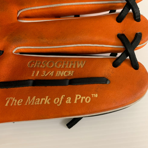 ローリングス Rawlings HOH GRSOGHHW 軟式 大人 一般 内野手用 グローブ グラブ 右投げ オーダー 中古品 野球 9661