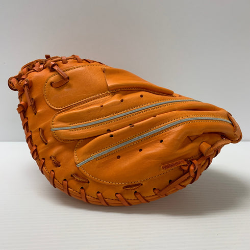 ハタケヤマ HATAKEYAMA 軟式 大人 一般 キャッチャーミット 捕手 グローブ グラブ 右投げ TH-258 中古品 野球 6121