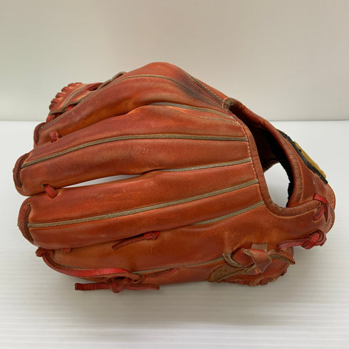 ハイゴールド HI-GOLD 軟式 大人 一般 内野手用 グローブ グラブ 右投げ 中古品 グローブ袋付き 野球 9387