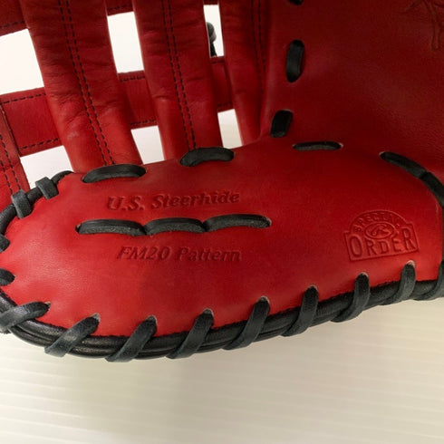 中古品 ローリングス Rawlings HOH 軟式 ファーストミット GRMSOMHH 刺繍有り 5680