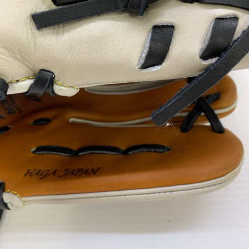 ミズノ MIZUNO ミズノプロHAGAJAPAN 軟式 大人 一般 内野手用 グローブ グラブ 右投げ 中古品 野球 6530
