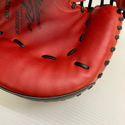 ミズノ MIZUNO ミズノプロ mizunopro 硬式 大人 一般 キャッチャーミット 捕手 グローブ グラブ 右投げ オーダー 中古品 グローブ袋付き 野球 8581