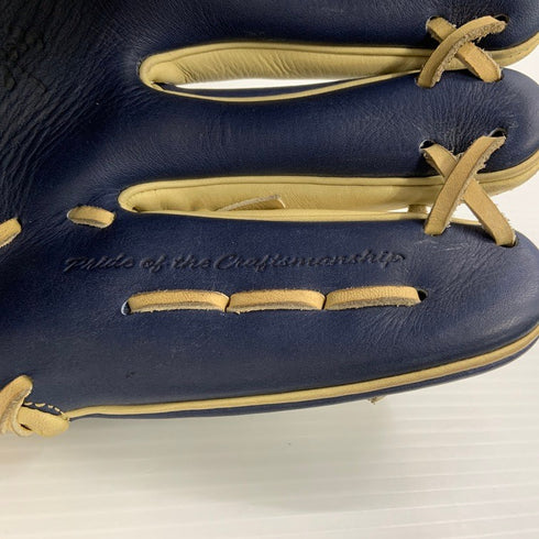 中古品 ハイゴールド Hi-Gold 真極 軟式 投手用グローブ MKG-1021 4456