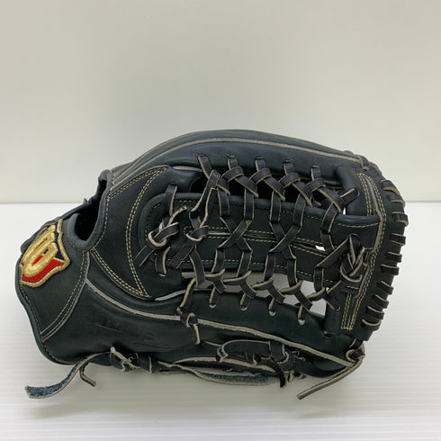 ウィルソン Wilson ベイシックラボ 軟式 大人 一般 オールラウンド グローブ グラブ 右投げ 中古品 野球 5934