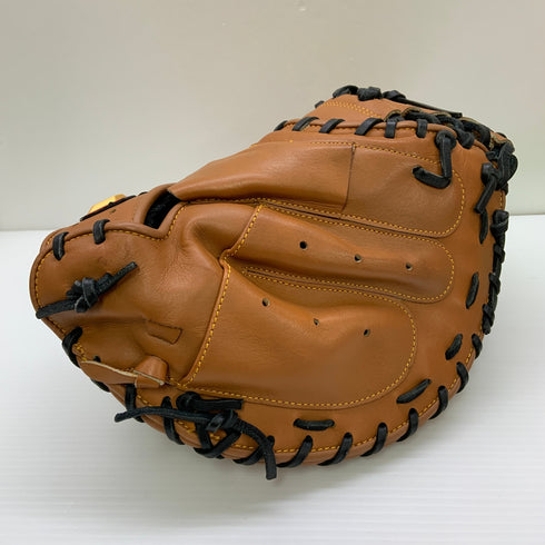 ハタケヤマ HATAKEYAMA TH-M8WASB 軟式 大人 一般 キャッチャーミット 捕手 グローブ グラブ 左投げ 中古品 野球 9563