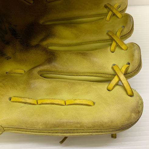 ミズノ MIZUNO ミズノプロ 硬式 大人 一般 投手用 グローブ ピッチャー グラブ 右投げ 中古品 野球 6054