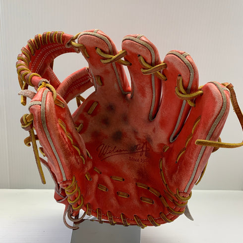 ウィルソン Wilson ウィルソンスタッフ Wilson Staff RBGWSL69 軟式 大人 一般 内野手用 グローブ グラブ 右投げ 中古品 野球 9437