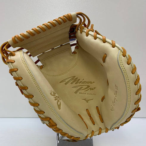 ミズノ MIZUNO ミズノプロ 軟式 大人 一般 キャッチャーミット 捕手 グローブ グラブ 右投げ 1AJCR30000 タグ付き 箱・グローブ袋付き 野球 7188