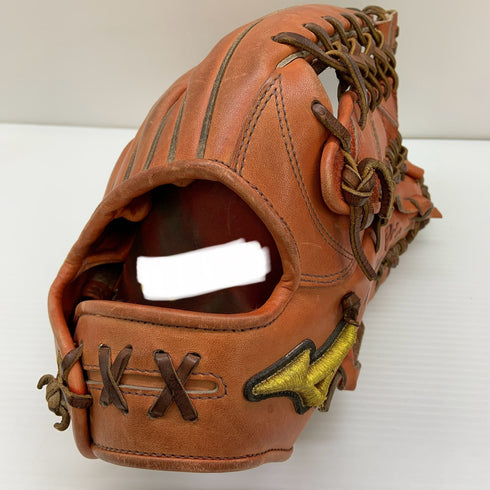 ミズノ MIZUNO 硬式 大人 一般 外野手用 グローブ グラブ 右投げ オーダー 中古品 野球 9571
