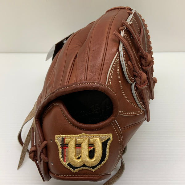 ウィルソン Wilson WBW103692 硬式 大人 一般 投手用 グローブ ピッチャー グラブ 右投げ タグ付き 野球 8735