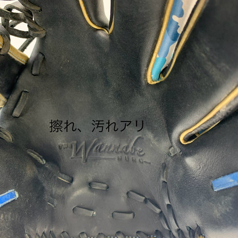 ウィルソン Wilson THE Wannabe HERO 軟式 大人 一般 外野手用 グローブ グラブ 右投げ RHC8SF 中古品 野球 7016