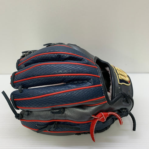 ウィルソン Wilson ワナビーヒーロー 軟式 大人 一般 内野手用 グローブ グラブ 右投げ RHV86H 中古品 野球 6063