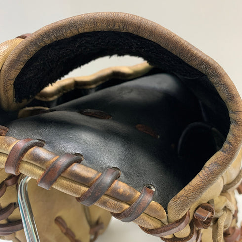 ミヤマ 硬式 大人 一般 内野手用 グローブ グラブ 右投げ 中古品 野球 6884