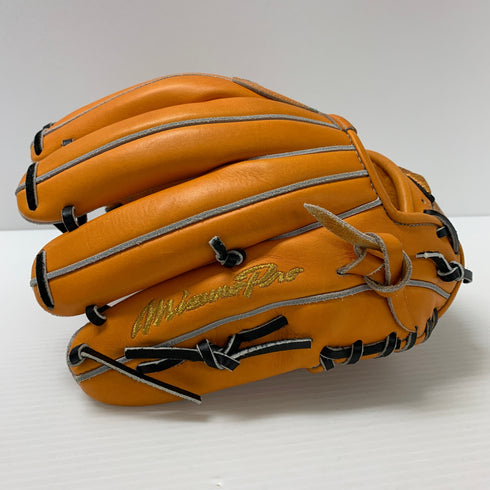 ミズノ MIZUNO ミズノプロ HAGAJAPAN 軟式 大人 一般 内野手用 グローブ グラブ 右投げ オーダー 中古品 グローブ袋付き 野球 6124