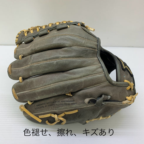 ザナックス Xanax 軟式 大人 一般 外野手用 グローブ グラブ 右投げ BRG508PM 中古品 野球 6241